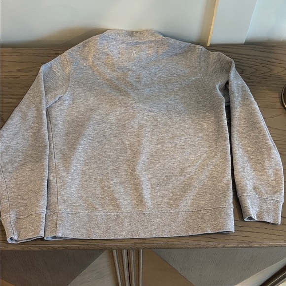 johnnie-O Light Gray Zip-Up Sweatshirt - Picture 5 of 6